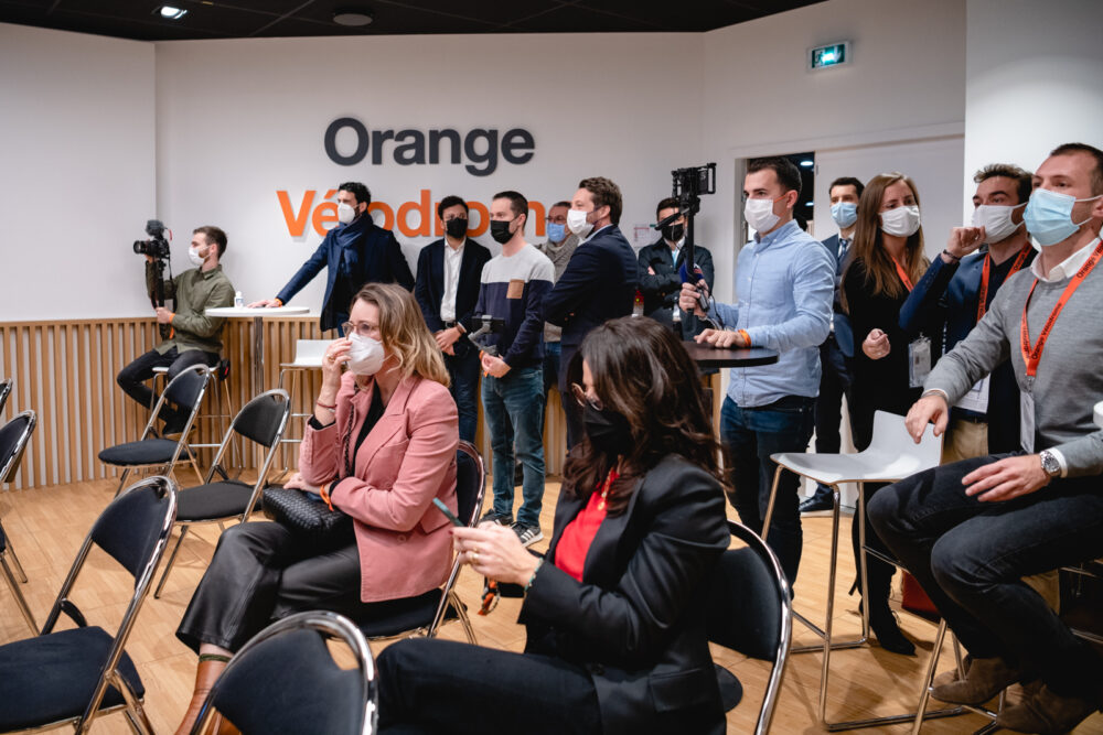 Public de l'inauguration