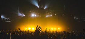 Foule à un concert