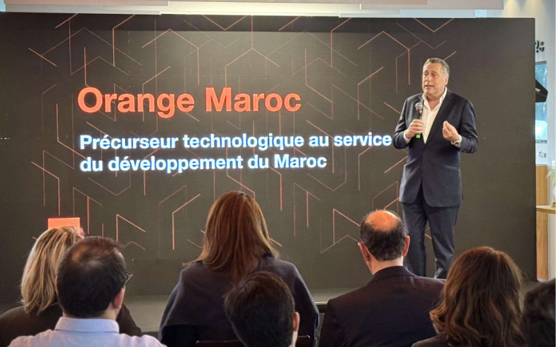 opening orange 5G Lab Casablanca